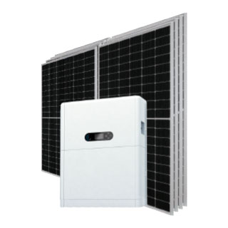 sistema fotovoltaico produção de energia elétrica powerkit full 8 performance plus monofásico com bateria 5.12kwh high voltage-1